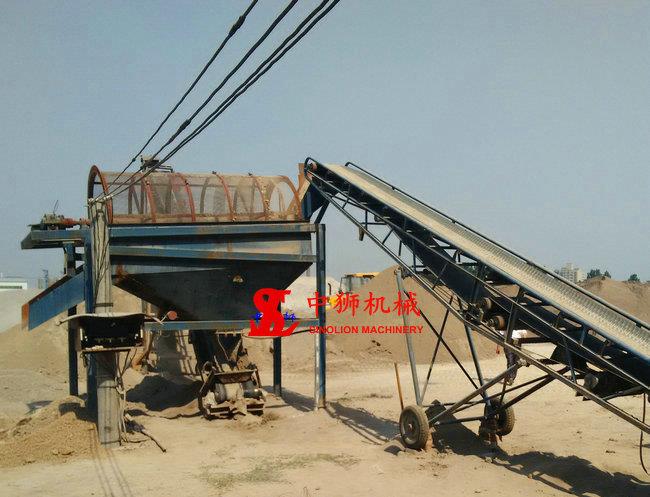 sand rotary screener 1